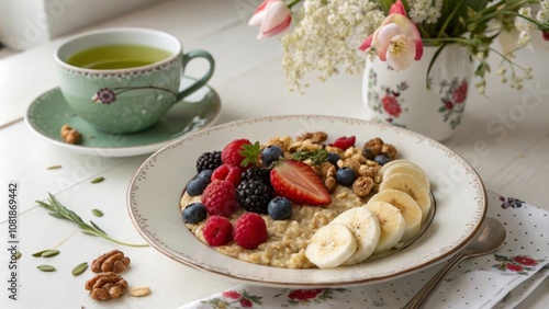 breakfast with berries