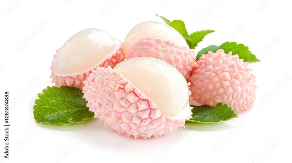 Fresh Lychee - a vibrant and exotic visual. The fresh lychee showcases its juicy texture and inviting appearance. Fresh Lychee - a vibrant and exotic visual. The fresh lychee showcases its juicy texture and inviting appearance.