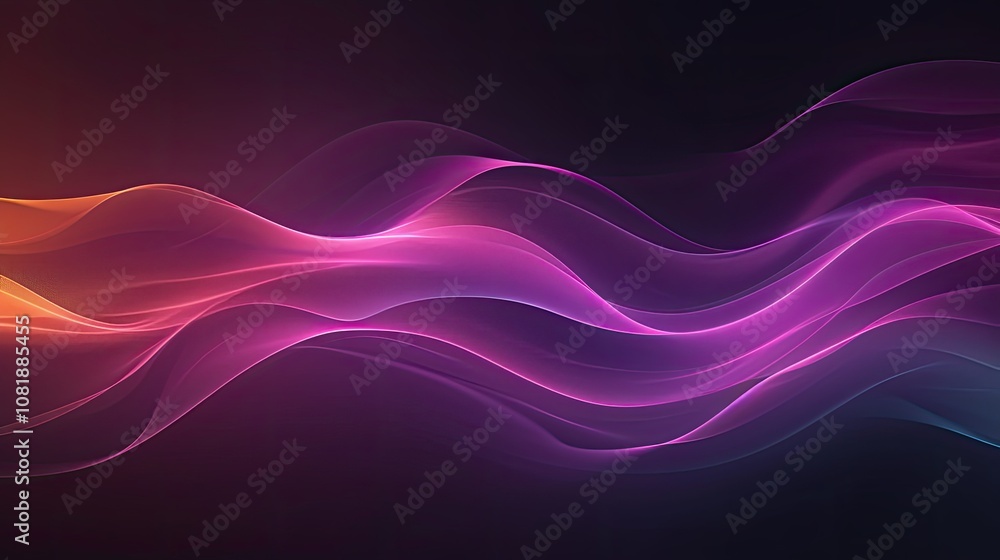Naklejka premium abstract background colors fluid liquid dark blurred with noise effect grain glowing wallpaper