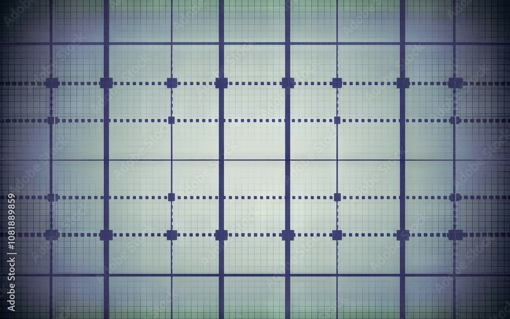 Obraz premium Grid pattern texture. Subtle grid background evokes precision, order, and structure. Perfect for tech or design projects.