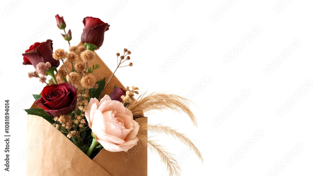Bouquet in Warm Tones