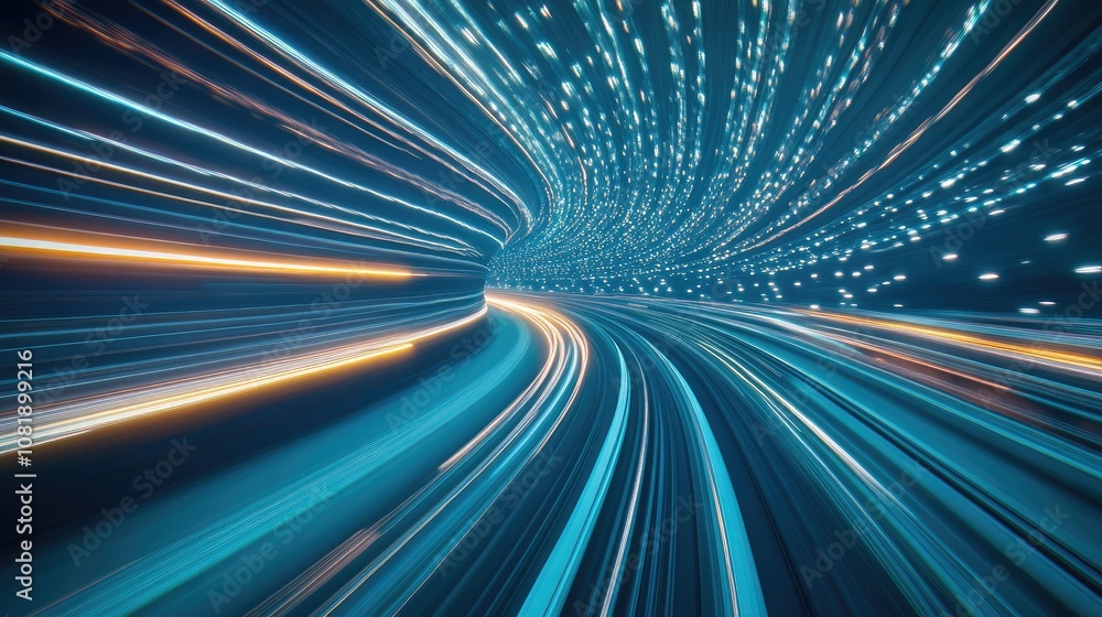 Dynamic Abstract Background with Light Trails and Motion Blur Depicting Speed and Technology in a Futuristic Digital Setting for Modern Design Projects Dynamic Abstract Background with Light Trails and Motion Blur Depicting Speed and Technology in a Futuristic Digital Setting for Modern Design Projects