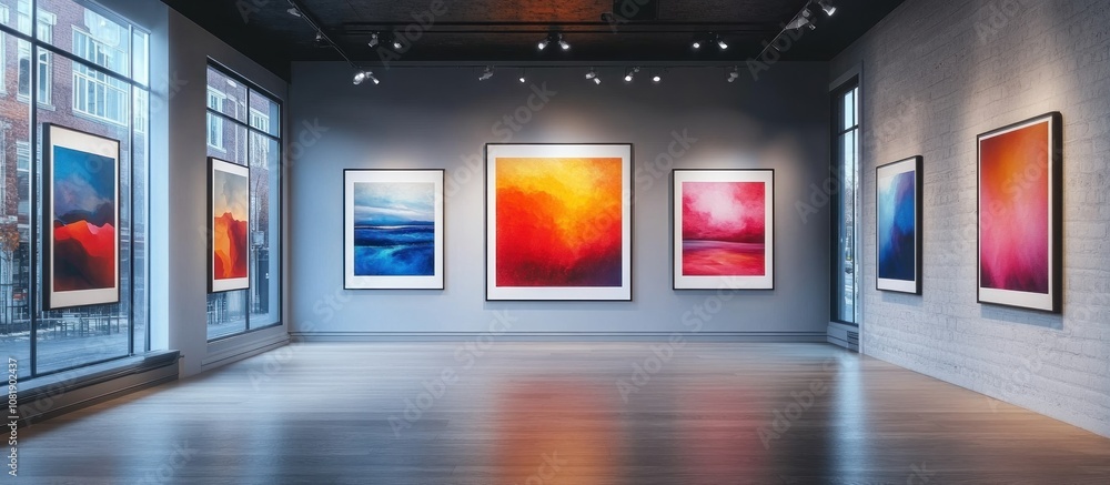 Abstract Landscape Art Gallery Exhibition Abstract Landscape Art Gallery Exhibition