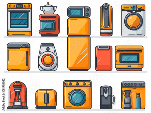 Laundry room icon. Flat illustration of laundry room vector icon for web design