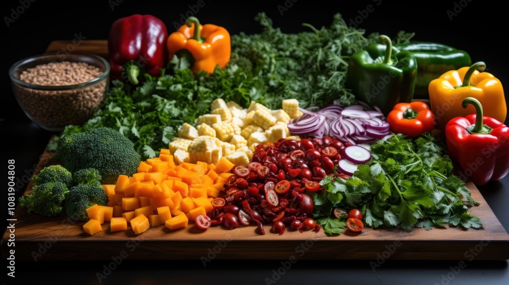 Vibrant Rainbow Vegetable Medley: A Culinary Masterpiece Vibrant Rainbow Vegetable Medley: A Culinary Masterpiece