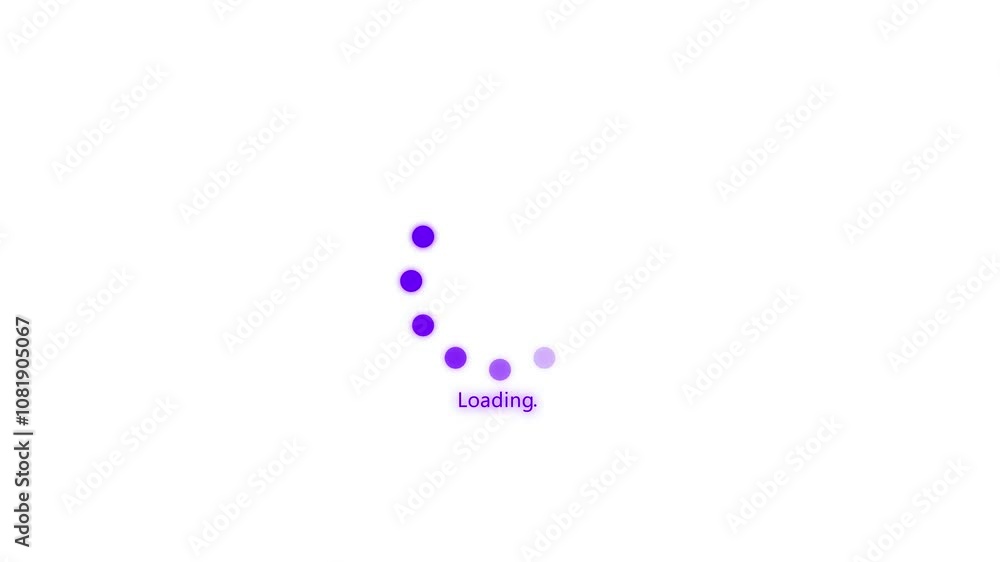 Circle purple Abstract loading icon animation . Loading bar and percentage Futuristic progress loading bar 0-100 percent. on white background Circle purple Abstract loading icon animation . Loading bar and percentage Futuristic progress loading bar 0-100 percent. on white background