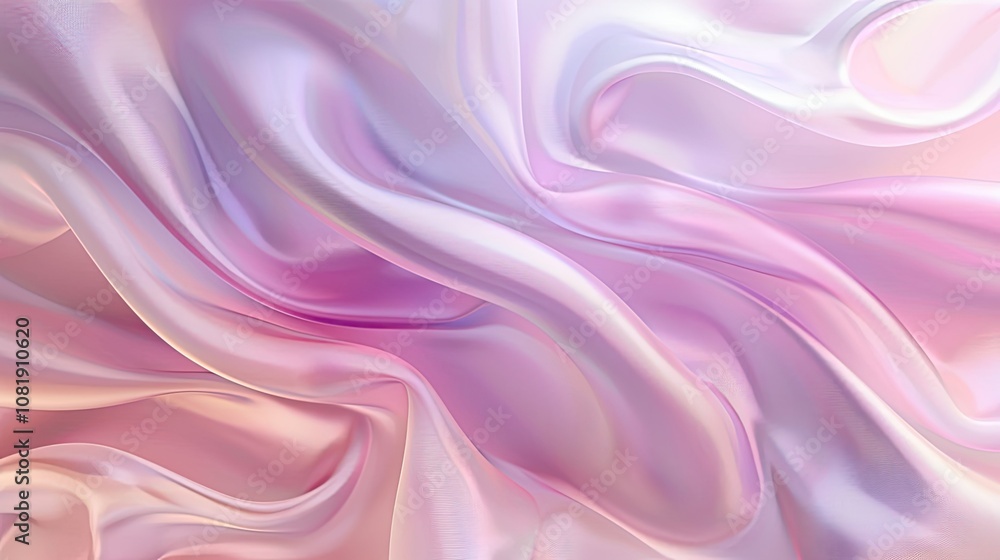 Obraz premium soft abstract silk wave background