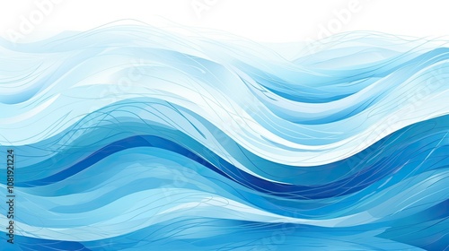 Abstract wave background resembling a flowing river or stream