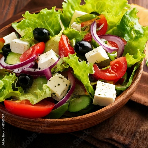 Greek lettuce photo