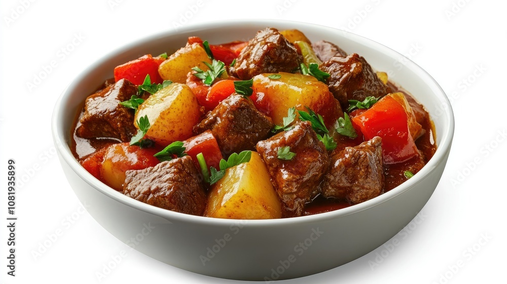 Savory Beef Stew with Potatoes and Vegetables Savory Beef Stew with Potatoes and Vegetables