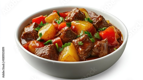 Savory Beef Stew with Potatoes and Vegetables