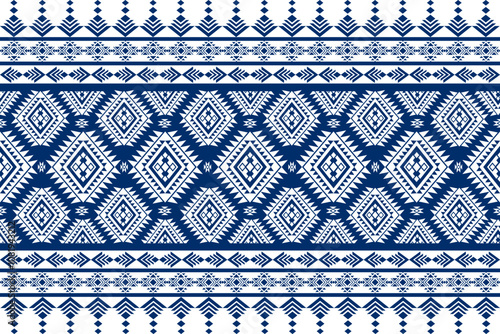 Geometric Ethnic pattern, Native American tribal fabric,tile, carpet ,vector, illustration design