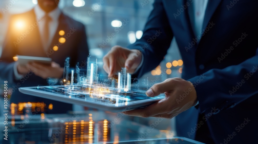 Ai construction cost estimation tools demonstration office digital technology urban environment close-up view innovation showcase Ai construction cost estimation tools demonstration office digital technology urban environment close-up view innovation showcase
