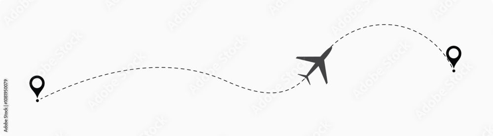 air plane reach in the destination. air plane route. airplane location. destination. reach. landing. dotted line. air plane reach in the destination. air plane route. airplane location. destination. reach. landing. dotted line.