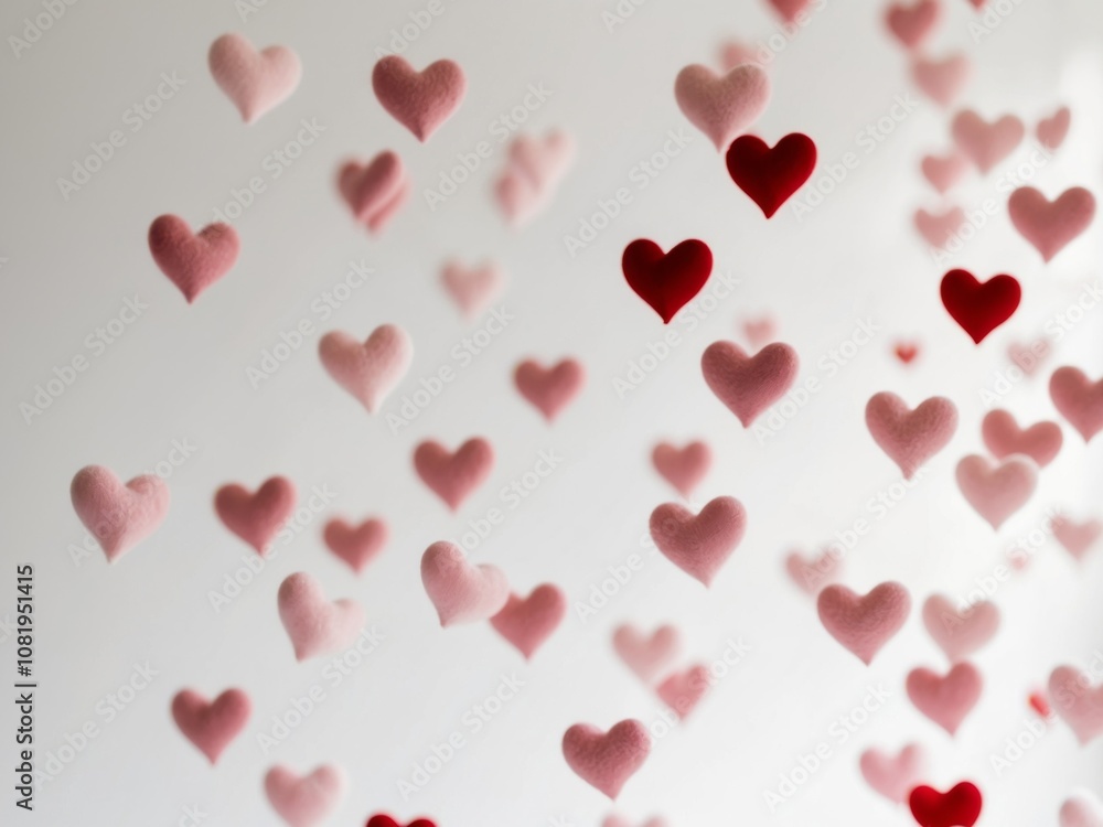 hearts background for valentine day celebration. hearts background for valentine day celebration.