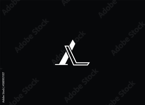 AL creative logo design and initial logo