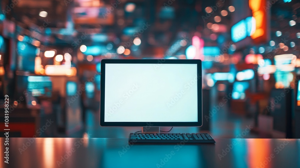 Laptop with white blank screen isolated on white background, white aluminium body Laptop with white blank screen isolated on white background, white aluminium body