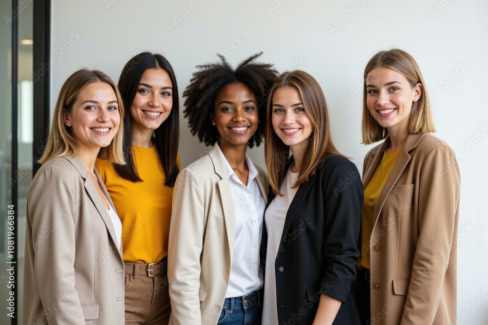 Empowered Women in Professional Setting, Perfect for Diversity and Inclusion Campaigns, Team Building, and Business Promotion Empowered Women in Professional Setting, Perfect for Diversity and Inclusion Campaigns, Team Building, and Business Promotion