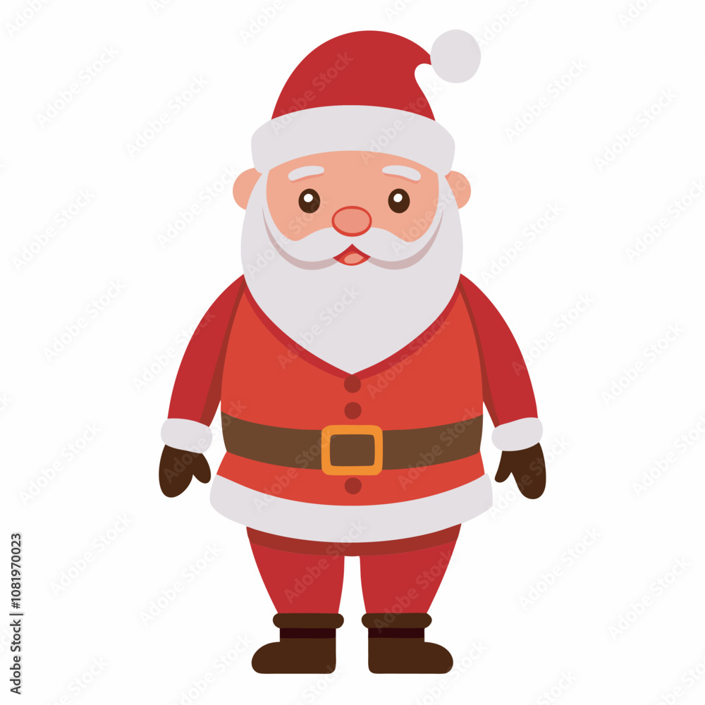 santa claus isolated on white santa claus isolated on white