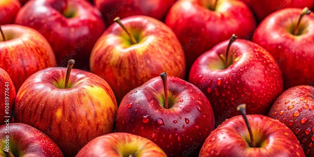 Abundant Harvest of Red Apples in a Lush Orchard - Tasty, Juicy, and Vibrant Background of Fresh Apples Captured in High-Quality Macro Photography for Culinary and Nature Lovers Abundant Harvest of Red Apples in a Lush Orchard - Tasty, Juicy, and Vibrant Background of Fresh Apples Captured in High-Quality Macro Photography for Culinary and Nature Lovers
