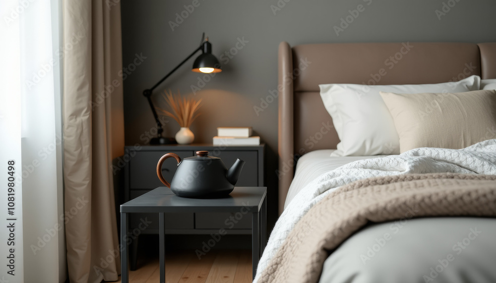 Modern Bedroom Interior Design with a Touch of Warmth and Cozy Ambiance Modern Bedroom Interior Design with a Touch of Warmth and Cozy Ambiance