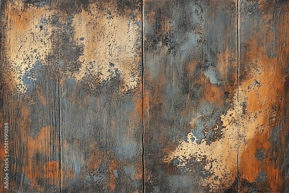 Fototapeta premium Abstract Rustic Texture with Warm Tones and Weathered Surface
