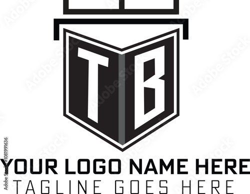 TB letter mark logo TB initails Logo type TB monogram photo