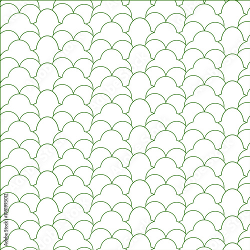 longarm continous line quilting simple seamless pattern photo