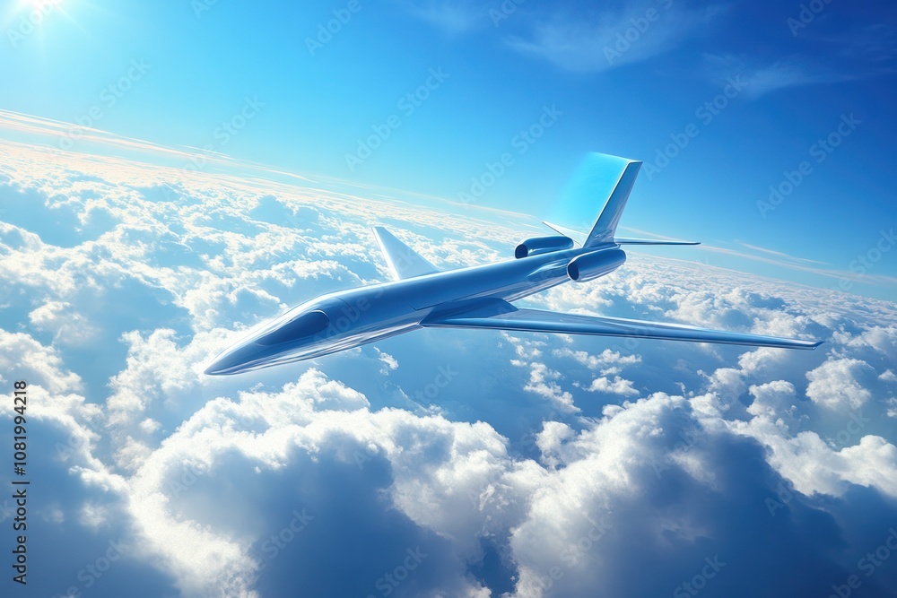 Concept art of ion-powered aircraft designed for ultra-long-distance travel across continents Concept art of ion-powered aircraft designed for ultra-long-distance travel across continents