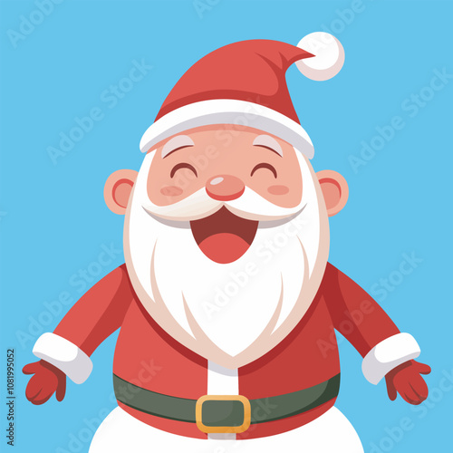 cartoon santa claus