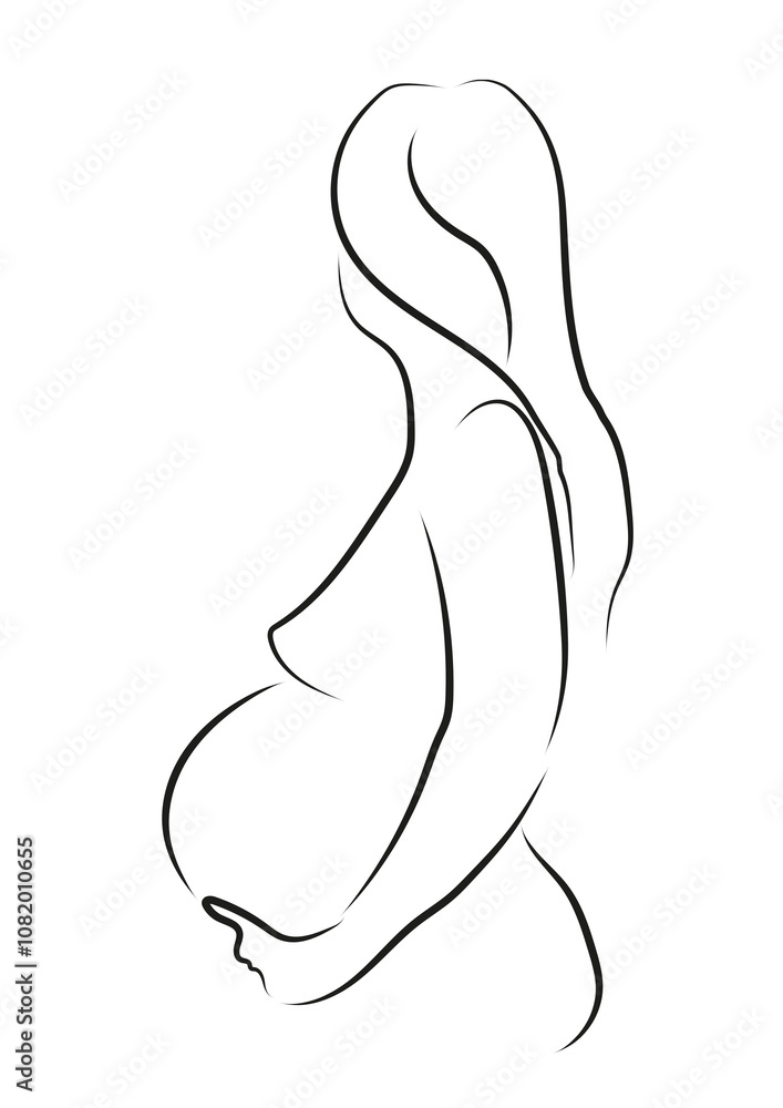 sketch of woman sketch of woman