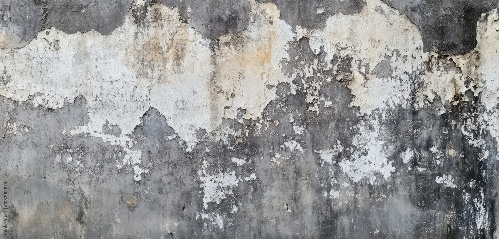 Grunge Gray Concrete Wall with Stains and Smudges Grunge Gray Concrete Wall with Stains and Smudges