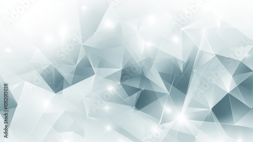 Abstract Geometric Background with Light Shimmering Effects and Soft Color Gradients Ideal for Modern Design and Digital Media Projects