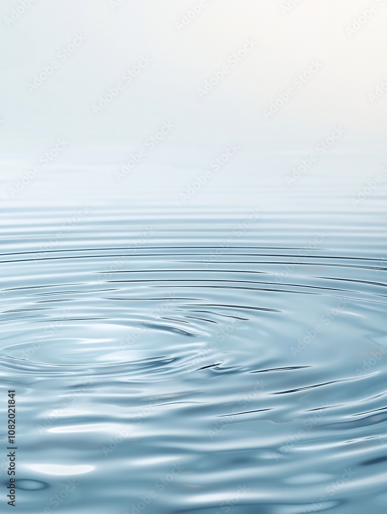 Tranquil Water Surface with Soft Light Reflections for Spa and Wellness Mockup Background Tranquil Water Surface with Soft Light Reflections for Spa and Wellness Mockup Background