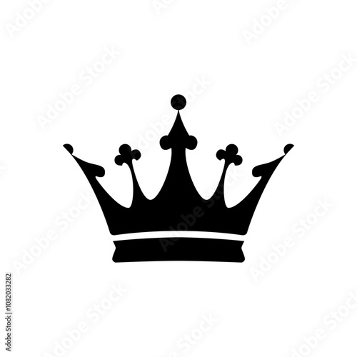 Crown Icon in trendy flat style isolated with white background. Crown symbol for your web site design, logo, app, UI. Vector illustration