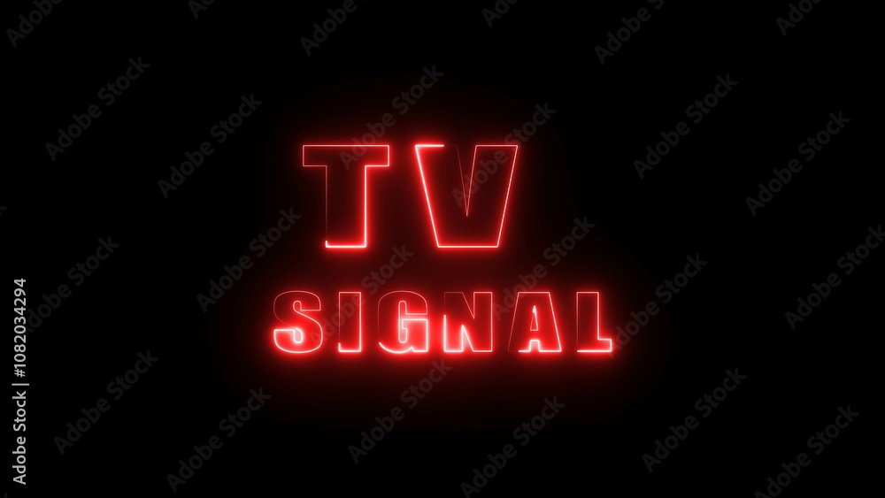 No signal warning illustration on monitor or tv screen. No signal warning illustration on monitor or tv screen.