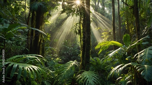 Fototapeta Naklejka Na Ścianę i Meble -  tropical forest