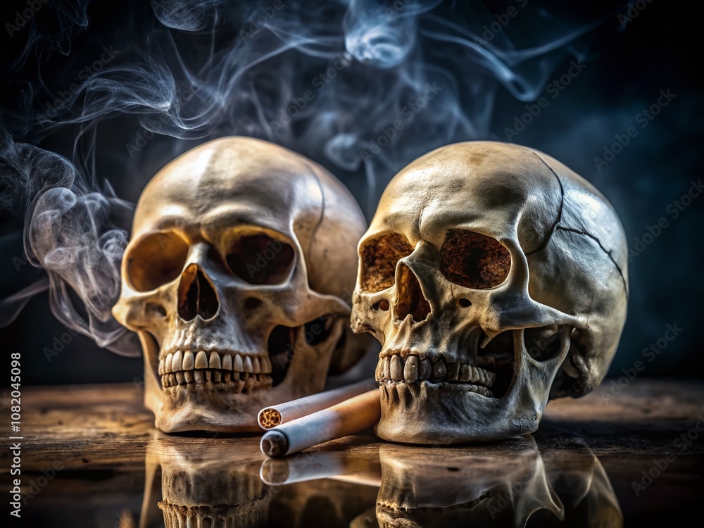 Skeletal imagery, vices, and the fleeting nature of life. Skeletal imagery, vices, and the fleeting nature of life.