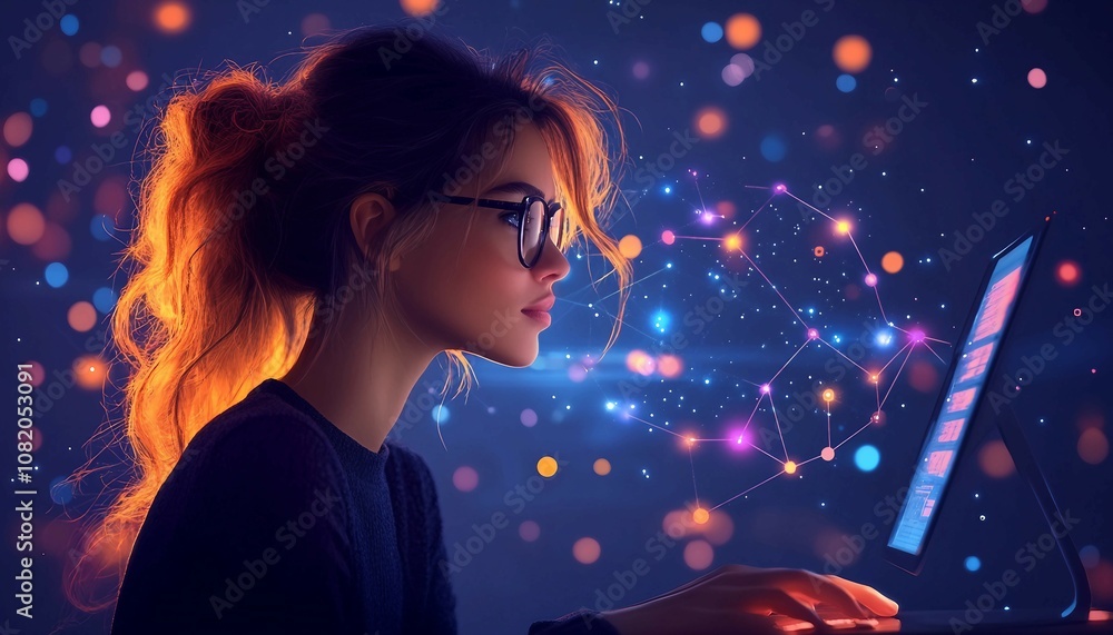 Secure Remote Work Systems, remote worker accessing company data securely, with multiple layers of verification—facial recognition, Secure Remote Work Systems, remote worker accessing company data securely, with multiple layers of verification—facial recognition,