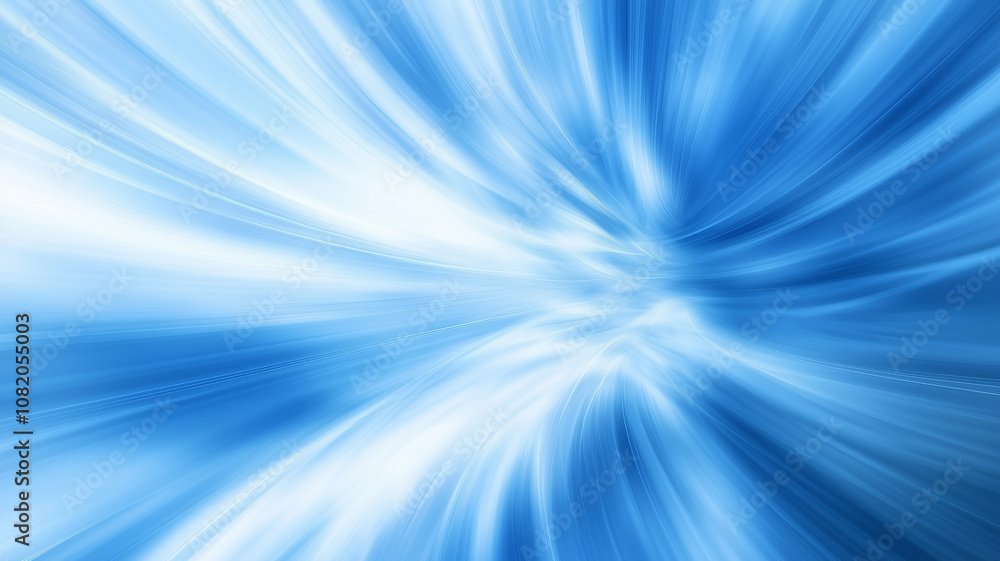 Blue Swirling Vortex with Dynamic Motion Effect Blue Swirling Vortex with Dynamic Motion Effect