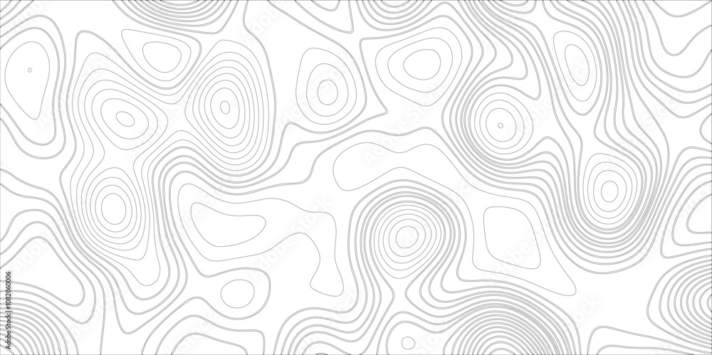 Abstract wavy curved lines background. abstract pattern background vector topographic map. The black on white contours vector topography stylized height of the lines map Seamless pattern banner design Abstract wavy curved lines background. abstract pattern background vector topographic map. The black on white contours vector topography stylized height of the lines map Seamless pattern banner design