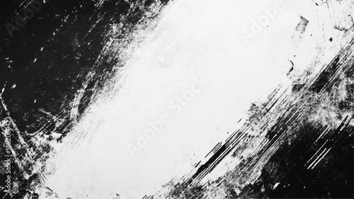 Black grunge scratched background with old film effect and dusty scary texture; space for text or design. Dark and scratched black grunge background, scratched black texture vintage film style.