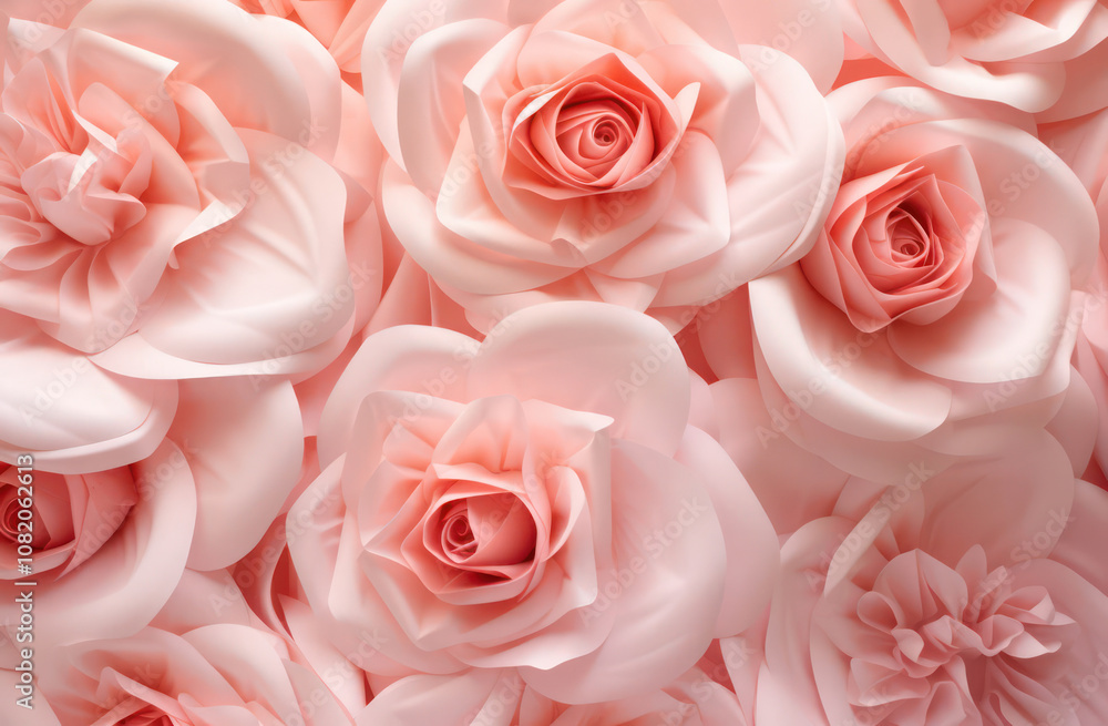 A close-up view of delicate pink roses arranged beautifully, showcasing their intricate petals and soft hues. A close-up view of delicate pink roses arranged beautifully, showcasing their intricate petals and soft hues.