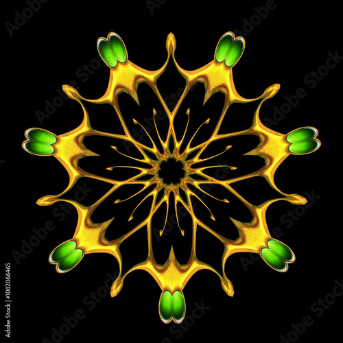 3D Abstract colorful creative background