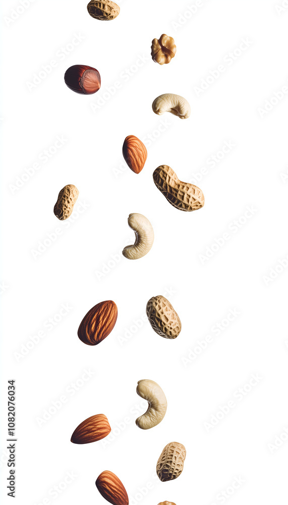 coffee beans isolated on white