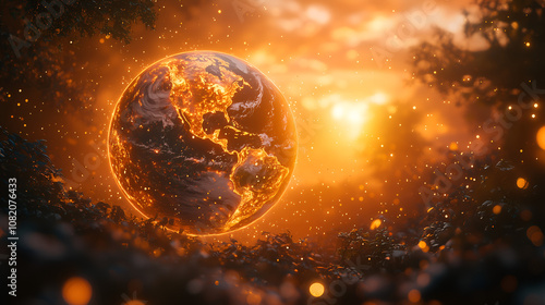 Obraz na płótnie planet in space w salonie