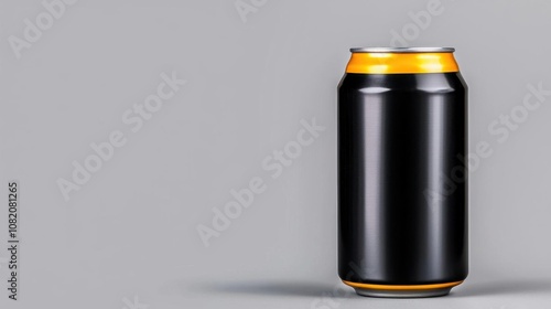 A photostock of an empty tin can opened with jagged edges on isolated on transparent PNG background, High Quality. photo