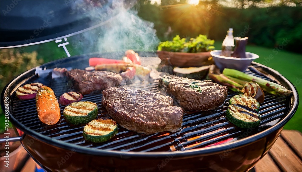 야외에서 즐기는 BBQ 바베큐 파티 야외에서 즐기는 BBQ 바베큐 파티