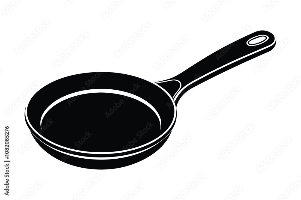 Minimalist Saucepan Silhouette Vector - Kitchen Cookware, Cooking Utensil Clipart, Black and White Outline Design Minimalist Saucepan Silhouette Vector - Kitchen Cookware, Cooking Utensil Clipart, Black and White Outline Design