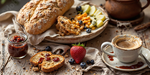 Wallpaper Mural Golden Hour Breakfast: Family and Freshness Torontodigital.ca